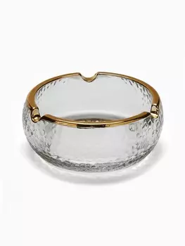 Пепельница для дома стеклянная, 11.55 см