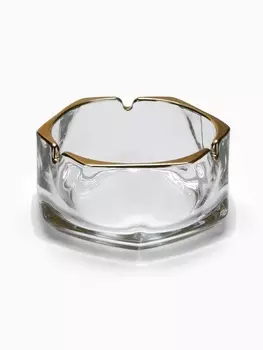 Пепельница для дома стеклянная, 11.55.2 см