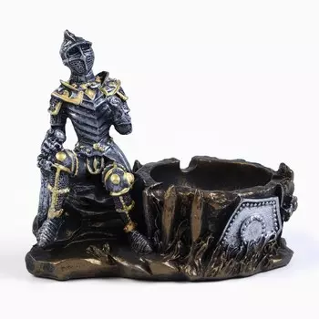 Пепельница "Рыцарь", 11х8.3х12.5 см