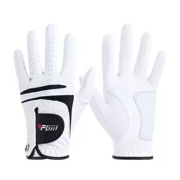 Перчатка для гольфа PGM, мужская, левая, противоскользящая, овчина, размер 27