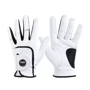 Перчатка для гольфа PGM, мужская, левая, противоскользящая, овчина, размер 23