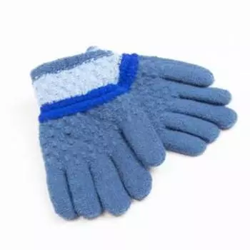 Перчатки детские MINAKU, синие, 15 размер (15 см)