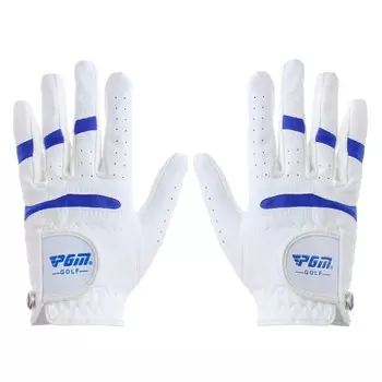Перчатки для гольфа PGM, детские, пара, противоскользящие, размер 17