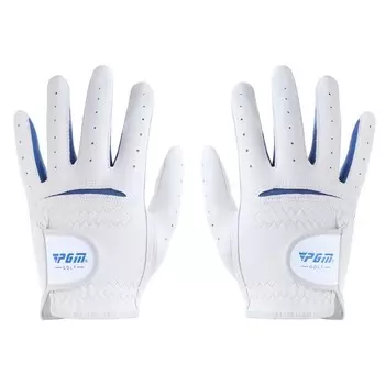 Перчатки для гольфа PGM, детские, пара, противоскользящие, размер 14