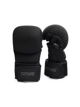 Перчатки для ММА FIGHT EMPIRE, гибридные, PREMIUM, р. XL, чёрные