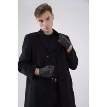 Перчатки мужские, безразмерные, без утеплителя, цвет серый