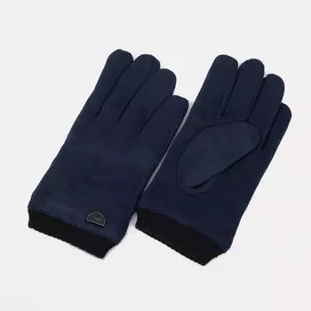 Перчатки мужские, безразмерные, цвет синий