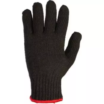 Перчатки полушерстяные двойные, комбинированные с ПВХ, цвета микс