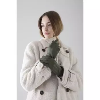 Перчатки, размер 7.5, без утеплителя, цвет хаки