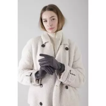 Перчатки, размер 8, без утеплителя, цвет серый