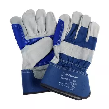 Перчатки сварщика комбинированные, спилок/ХБ ткань