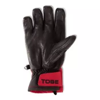 Перчатки Tobe Capto Undercuff V3 с утеплителем, размер XS, красные, чёрные