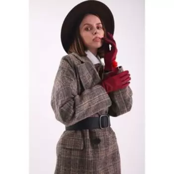 Перчатки женские, цвет бордовый, безразмерные