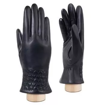 Перчатки жен LB-0113 black 7.5, цвет Черный