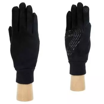 Перчатки женские, безразмерные, цвет чёрный