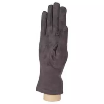 Перчатки женские, безразмерные, цвет серый