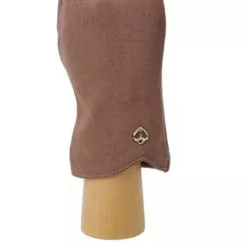 Перчатки женские, безразмерные, цвет светло-коричневый