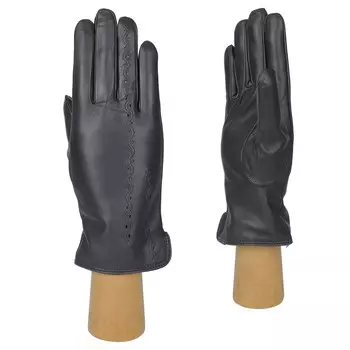 Перчатки женские натуральная кожа (Размер 6.5) серый