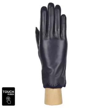 Перчатки женские натуральная кожа (Размер 6.5) синий