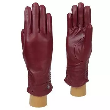 Перчатки женские натуральная кожа (Размер 7.5) бордовый