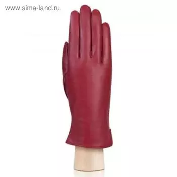 Перчатки женские п/ш LB-0190 цвет красный, размер 7.5