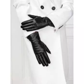 Перчатки женские п/ш LB-2218 цвет черный, размер 7