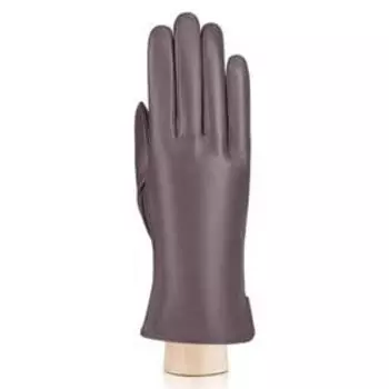 Перчатки женские, размер 6.5, цвет серо-розовый