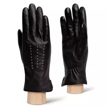 Перчатки женские, размер 7, цвет чёрный