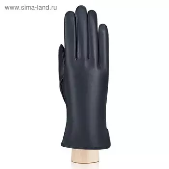 Перчатки женские, размер 8.5, цвет тёмно-синий