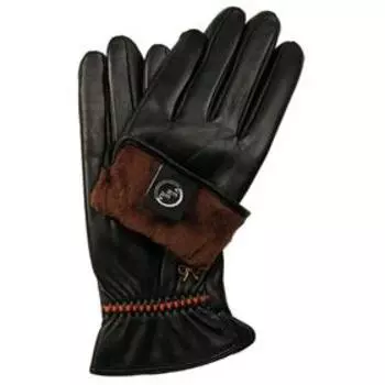 Перчатки женские, размер 8, цвет чёрный