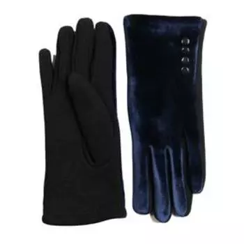 Перчатки женские, размер 8, цвет синий