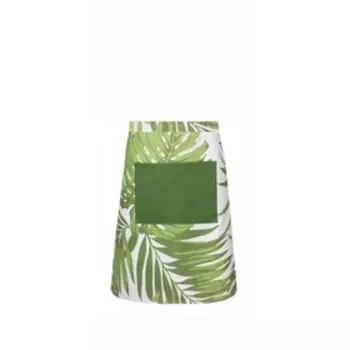 Передник Leaves, размер 80х50 см, цвет зеленый