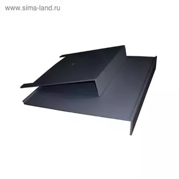 Перегородка-сифон к дождеприёмнику, 30 30 см, пластик, чёрный