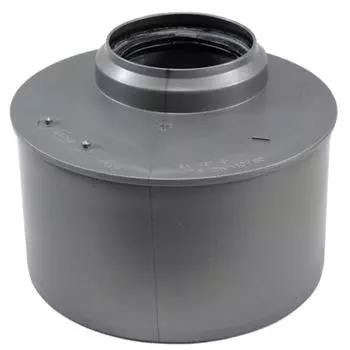 Переход эксцентрический Sinikon 514009.R, d=110 x 50 мм