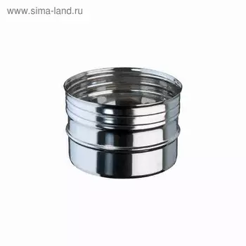 Переход Феррум нержавеющий 430/0.8 мм, d 120 М × 115 П