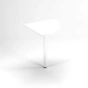 Переходная плоскость П2.7, 680 × 680 × 750 мм, белый шагр