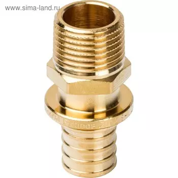 Переходник аксиальный STOUT SFA-0001-002012, 20x1/2" наружная резьба