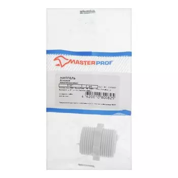 Переходник для заливного шланга MasterProf, 3/4", для стиральной машины, пластик