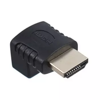 Переходник Luazon, HDMI (M) - HDMI (F), угловой