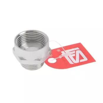 Переходник STI, 3/4" x 1/2", никелированная латунь
