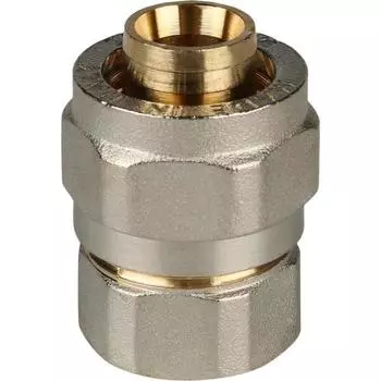 Переходник STOUT SFS-0002-001220, 1/2"x20 мм, внутр.резьба, для металлопласт.труб, винтовой