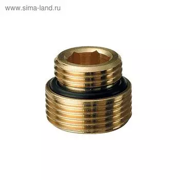 Переходник STOUT SFT-0049-000002, 1/2"х3/4", внутренняя резьба, для радиаторов