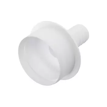 Переходник "СУПРИМПЛАСТ", для подключения сливного шланга быт. техники, 20х23х50 мм