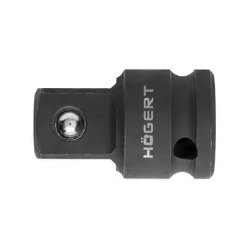Переходник ударный HOEGERT HT4R324, CrMo, 1/2"-3/4", DIN 3121