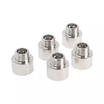 Переходник ZEIN, 1/2" х 3/8", наружная/внутренняя резьба, нержавеющая сталь, фасовка 5 шт.