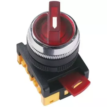 Переключатель IEK, ANC-22-2, на 2 фикс. положения кр. 1з+1р, BSW10-ANC-2-K04