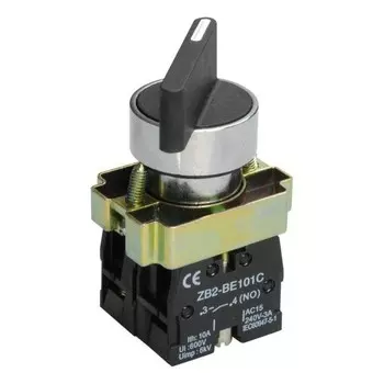 Переключатель IEK, LAY5-BJ25, на 2 положения, черный, I-O дл. ручка, BSW70-BJ-2-K02