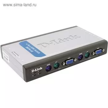 Переключатель KVM D-Link DKVM-4K 4xPC port