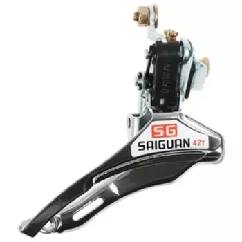 Переключатель передний Saiguan QD-08, нижняя тяга 28.6 мм, 42T