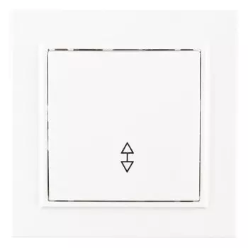Переключатель проходной 1-кл. СП Минск 10А IP20 бел. Basic EKF ERV10-025-10